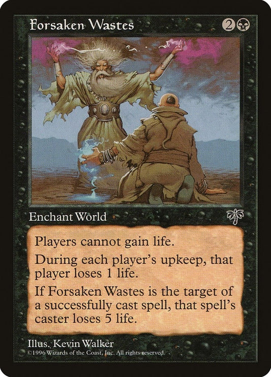 Image for Forsaken Wastes - Magic: The Gathering