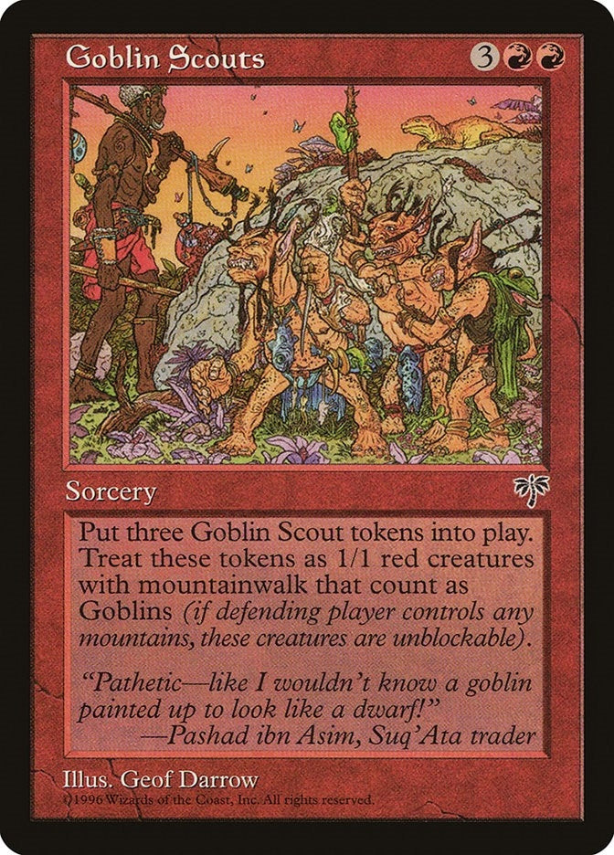 Image for Goblin Scouts - Magic: The Gathering