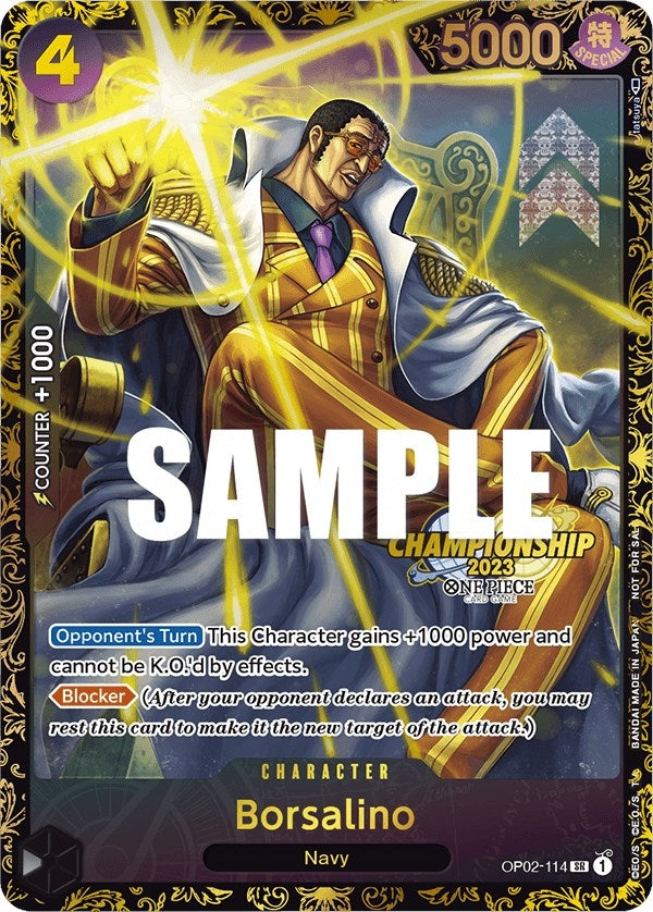 Image for Borsalino (Championship 2023) (OP02-114) - One Piece Card Game
