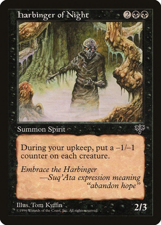 Image for Harbinger of Night - Magic: The Gathering