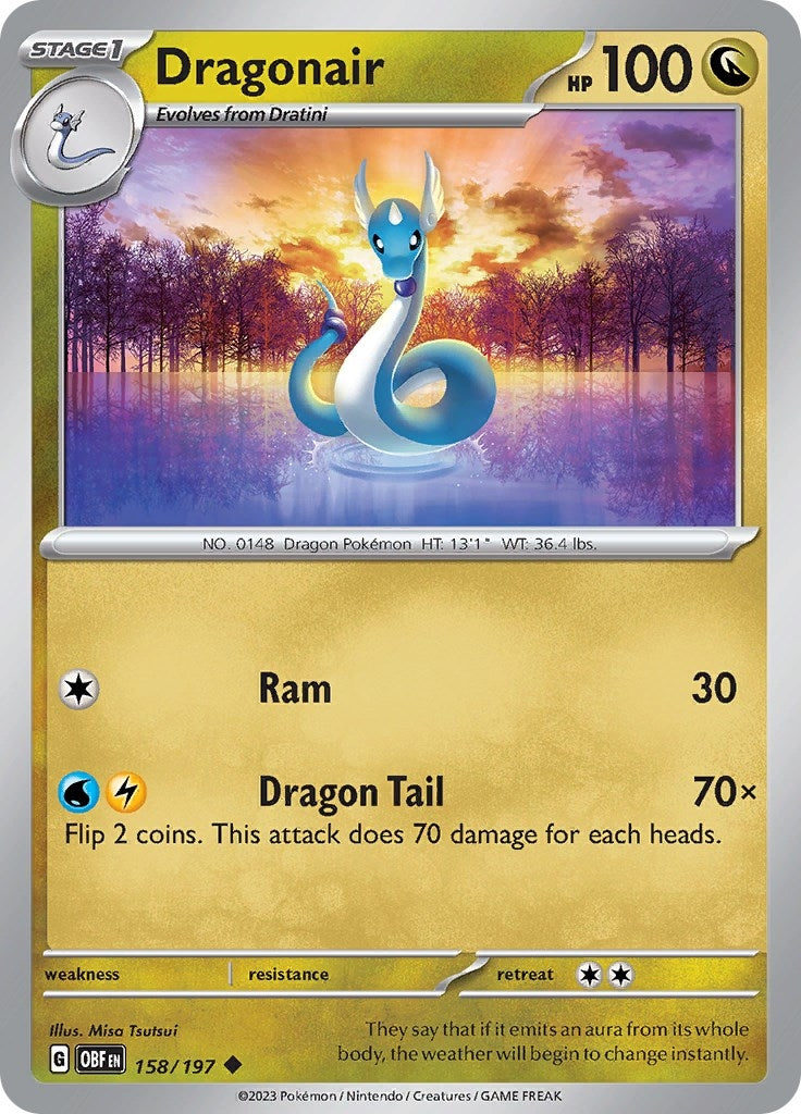 Image for Dragonair (158/197) - Pokemon