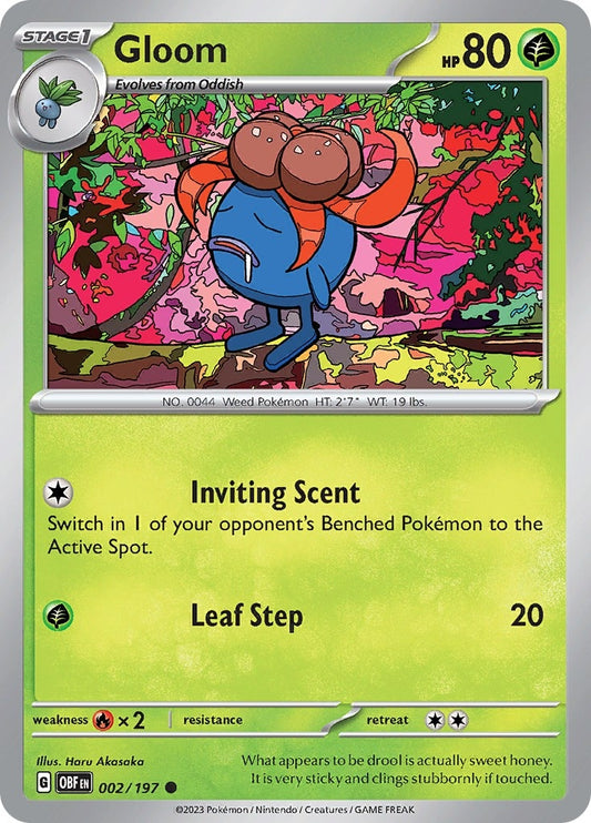Image for Gloom (002/197) - Pokemon
