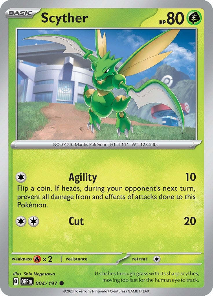 Image for Scyther (004/197) - Pokemon