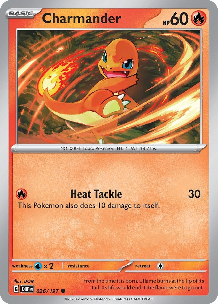 Image for Charmander (026/197) - Pokemon