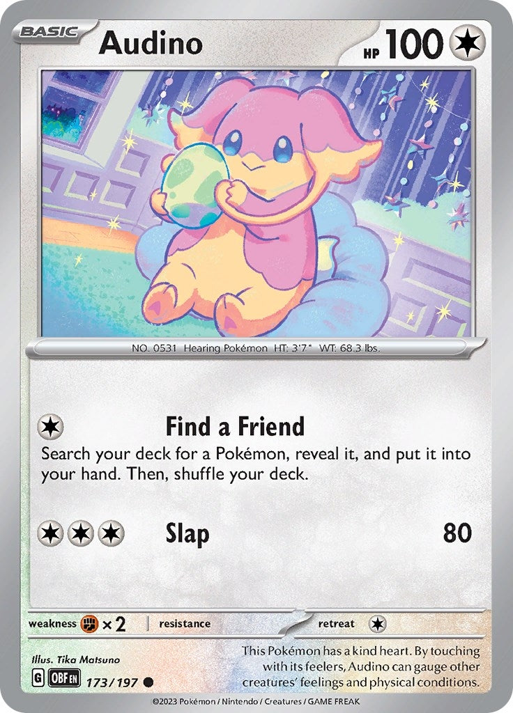 Image for Audino (173/197) - Pokemon