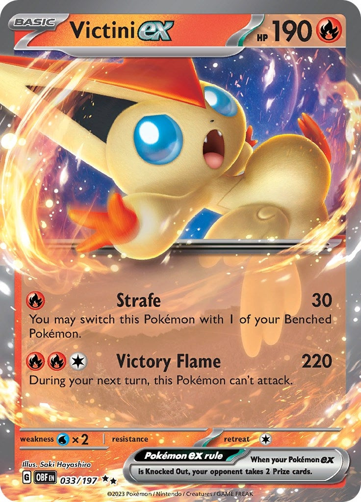 Image for Victini ex (033/197) - Pokemon