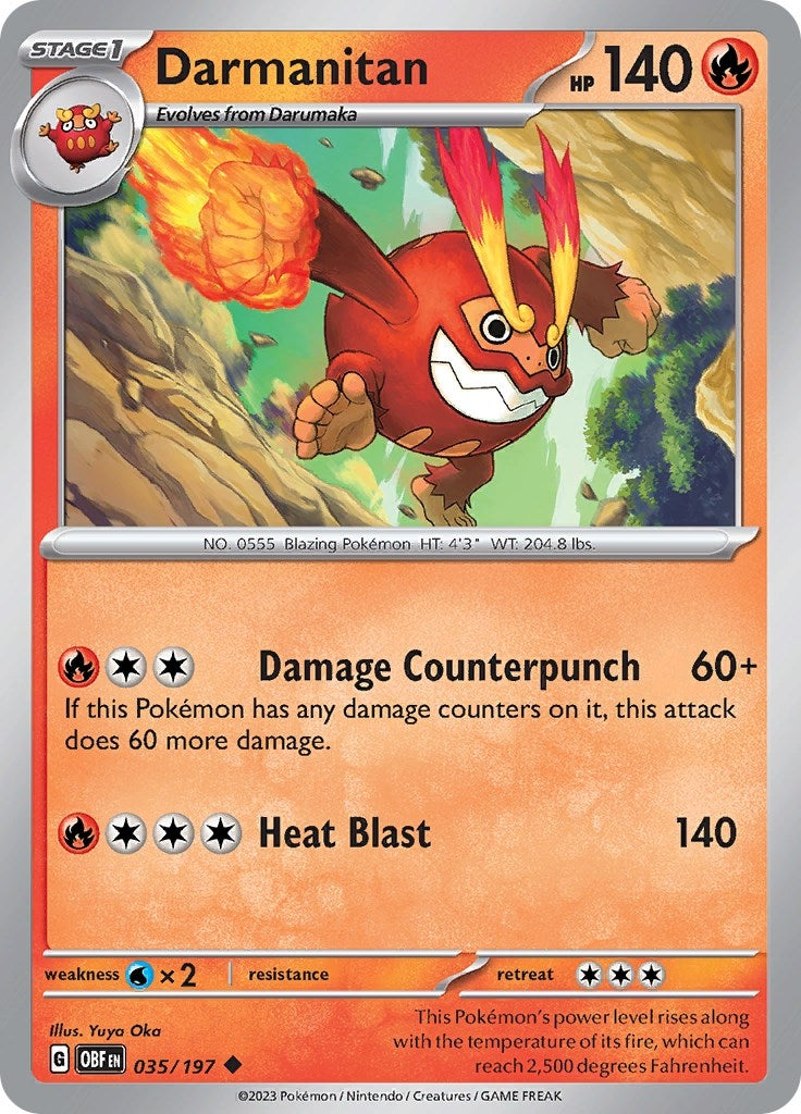 Image for Darmanitan (035/197) - Pokemon