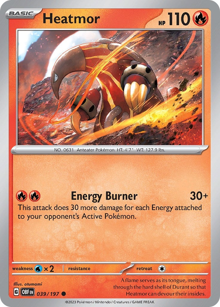 Image for Heatmor (039/197) - Pokemon