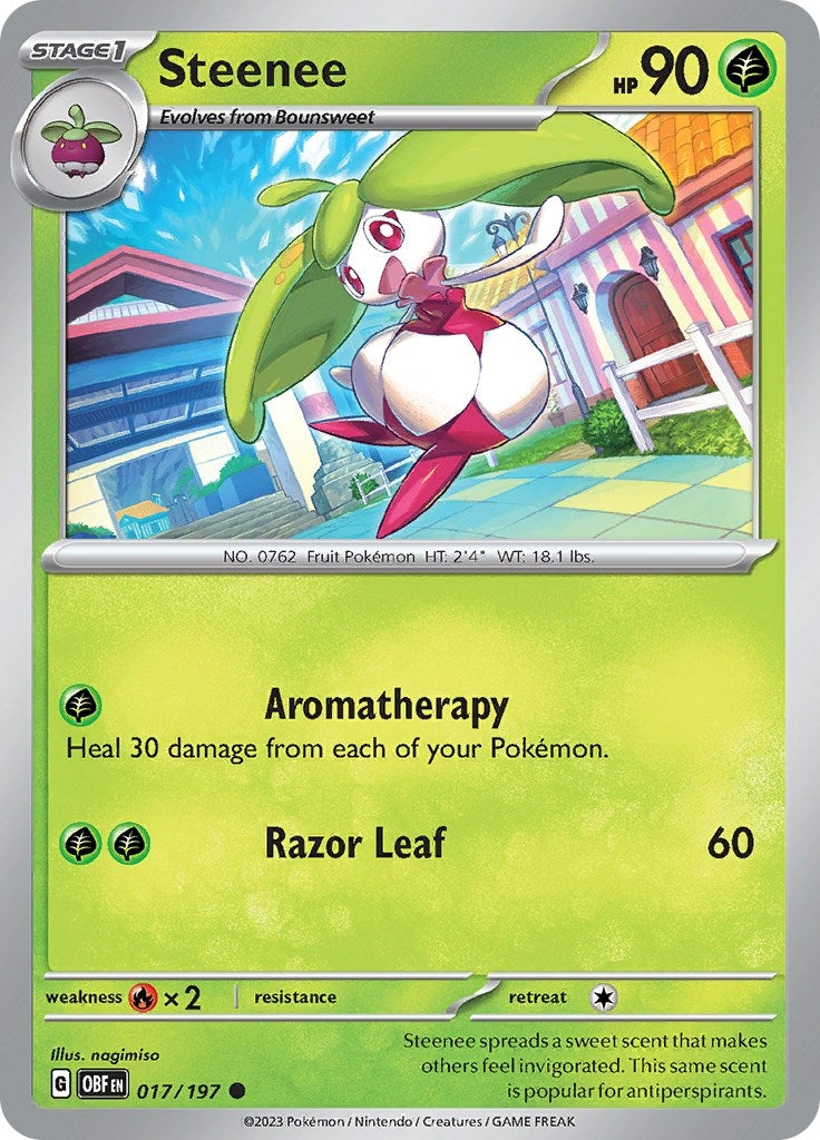 Image for Steenee (017/197) - Pokemon
