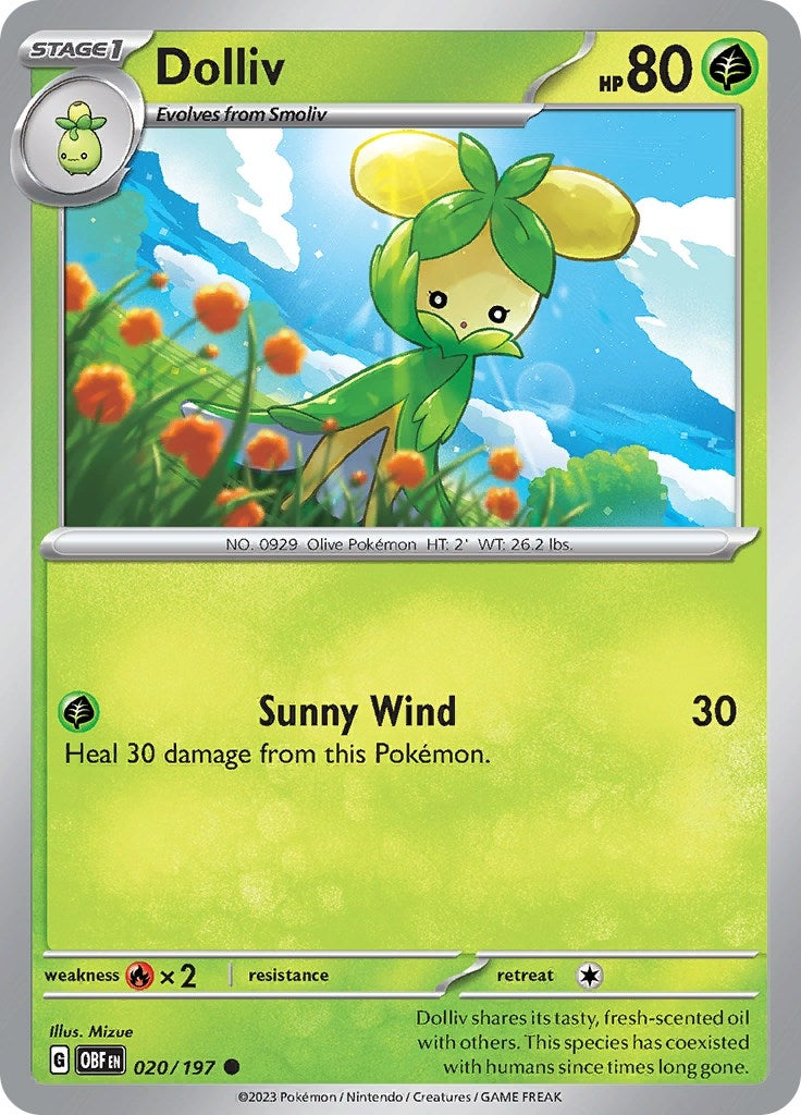 Image for Dolliv (020/197) - Pokemon