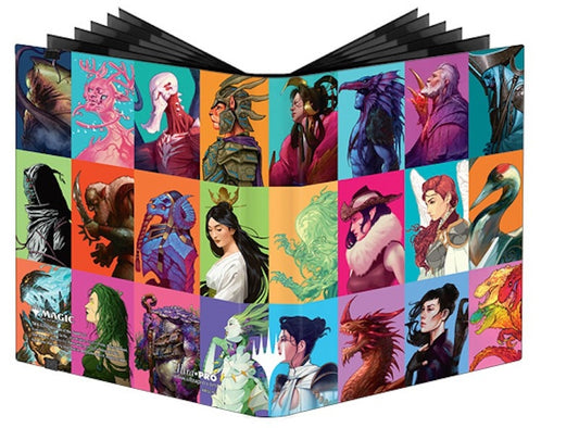 Image for Commander Masters Pop Collage 4-Pocket PRO-Binder for Magic: The Gathering - Storage Albums