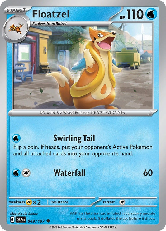 Image for Floatzel (049/197) - Pokemon