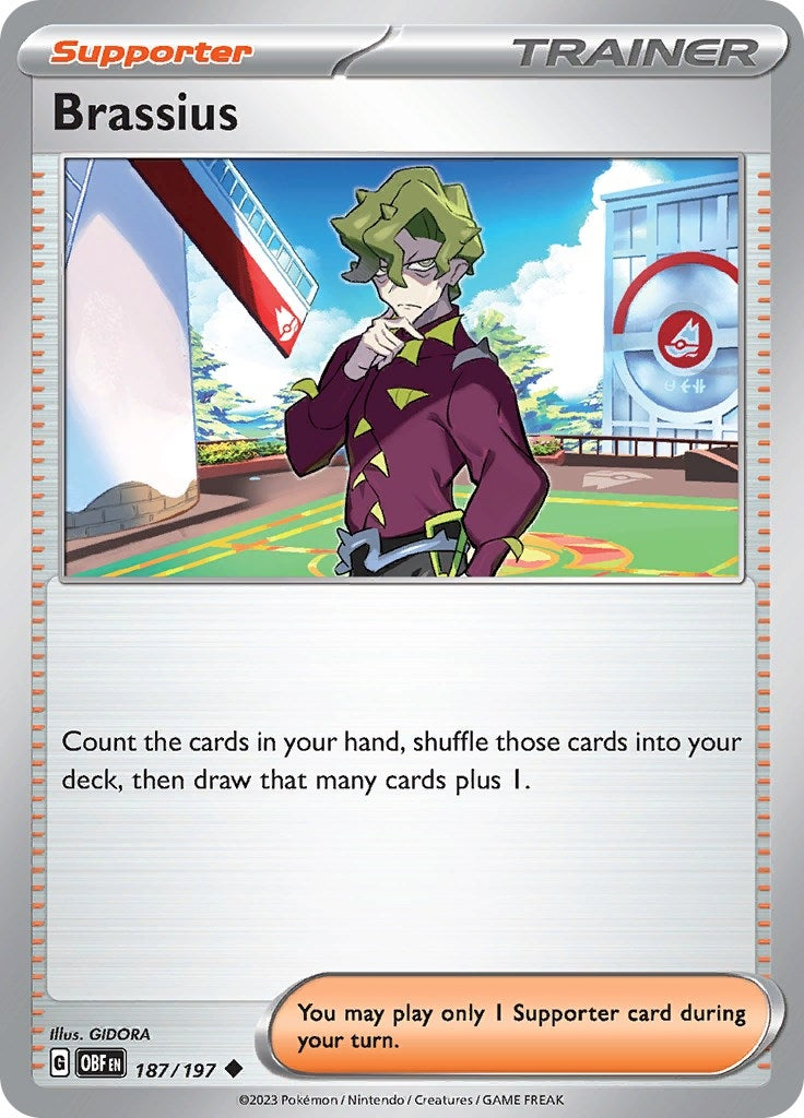 Image for Brassius (187/197) - Pokemon