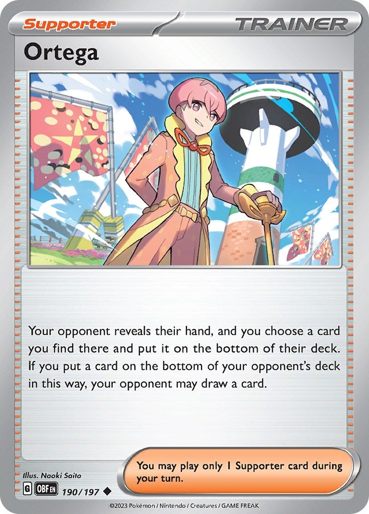 Image for Ortega (190/197) - Pokemon