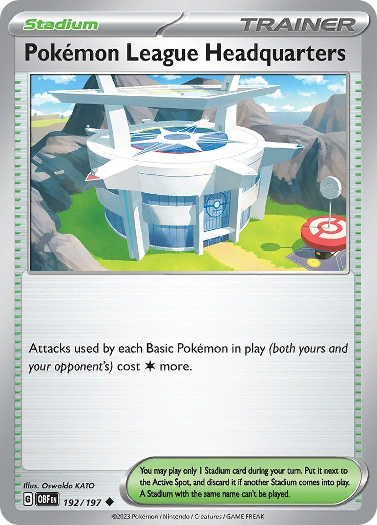 Image for Pokemon League Headquarters (192/197) - Pokemon