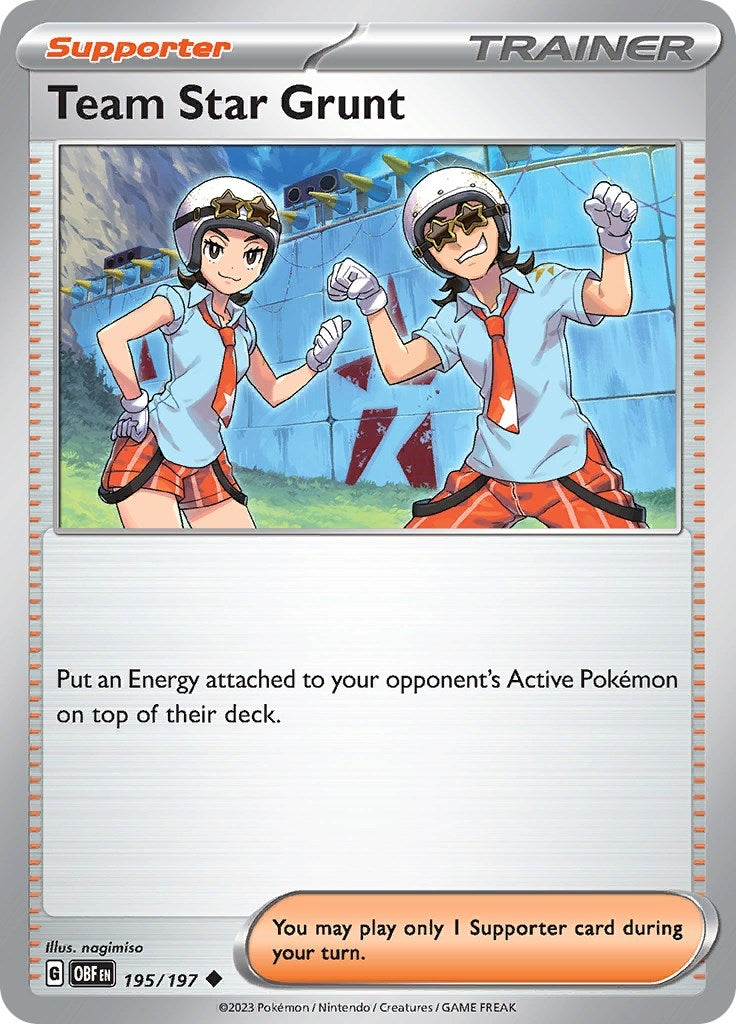 Image for Team Star Grunt (195/197) - Pokemon