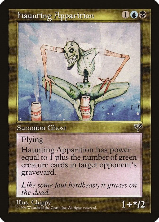 Image for Haunting Apparition - Magic: The Gathering