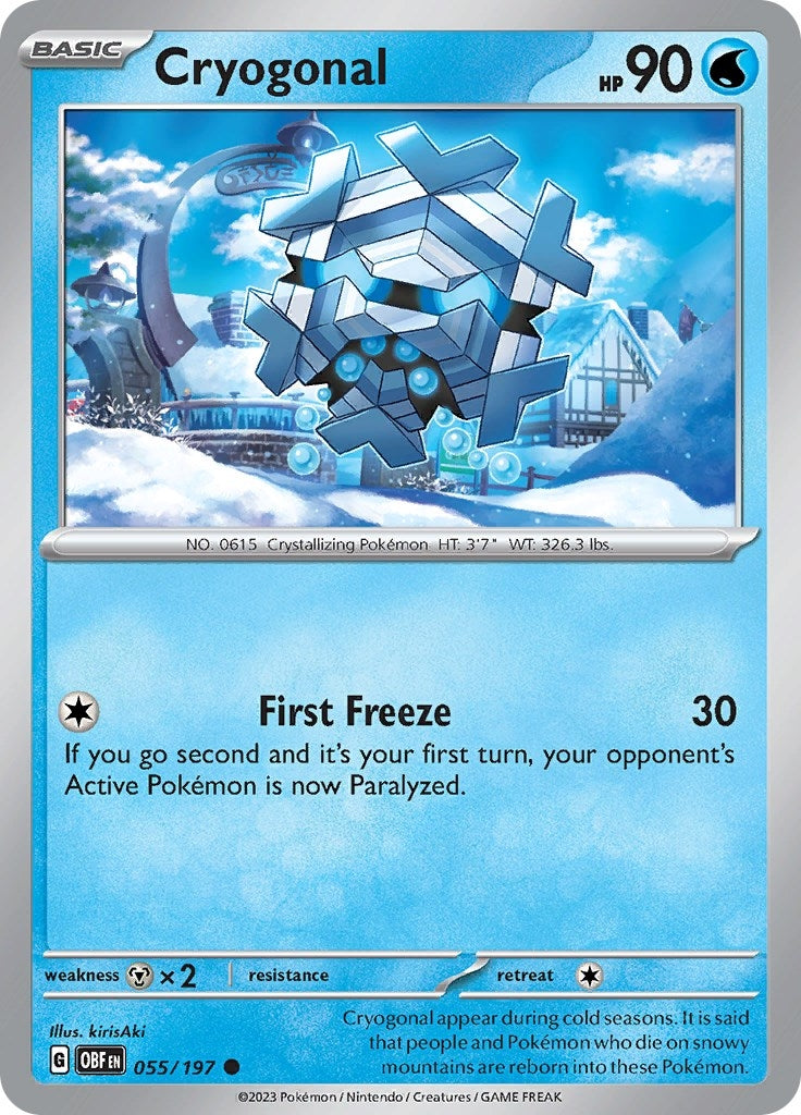 Image for Cryogonal (055/197) - Pokemon