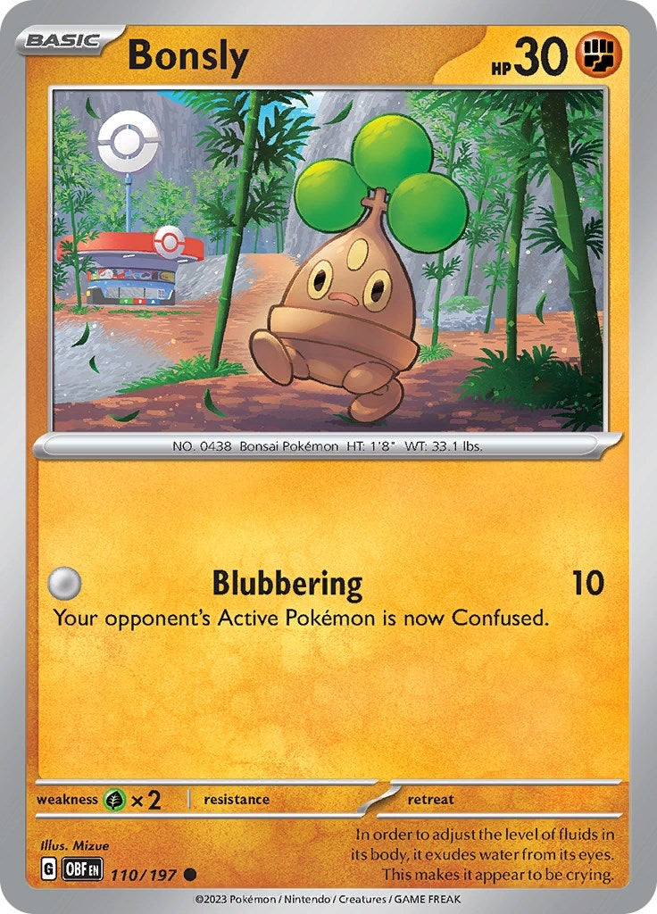 Image for Bonsly (110/197) - Pokemon