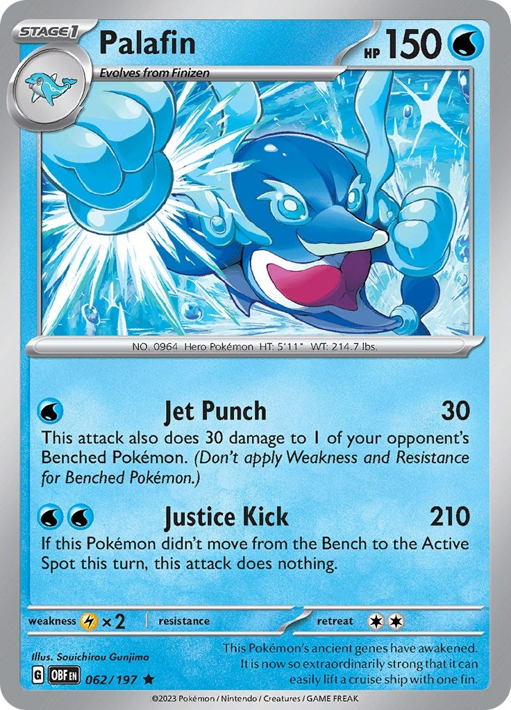 Image for Palafin (062/197) - Pokemon