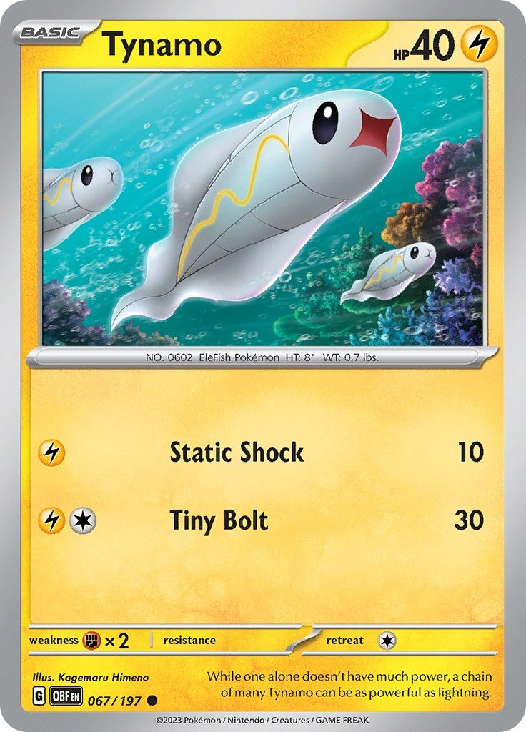 Image for Tynamo (067/197) - Pokemon