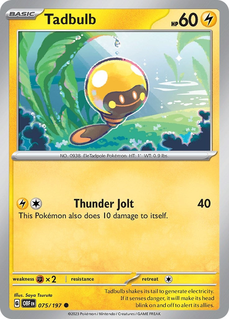 Image for Tadbulb 075/197 (075/197) - Pokemon