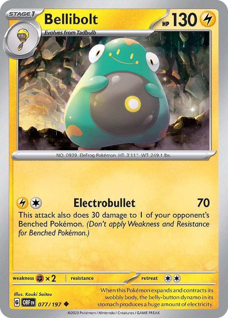 Image for Bellibolt (077/197) - Pokemon