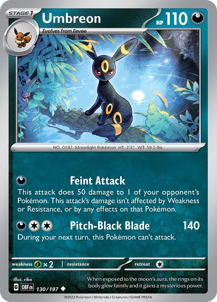 Image for Umbreon (130/197) - Pokemon