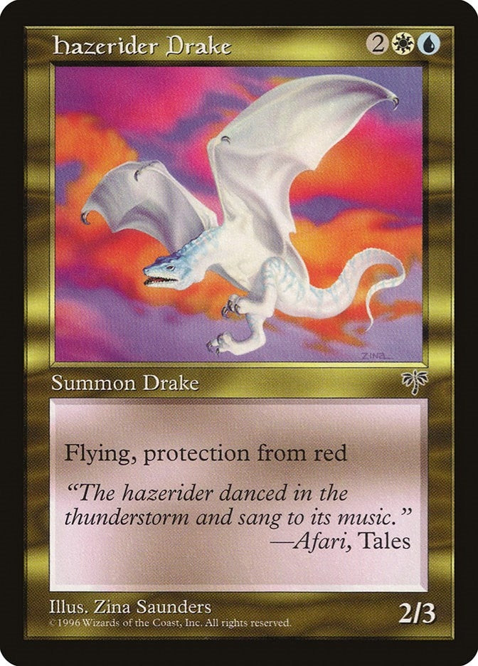 Image for Hazerider Drake - Magic: The Gathering