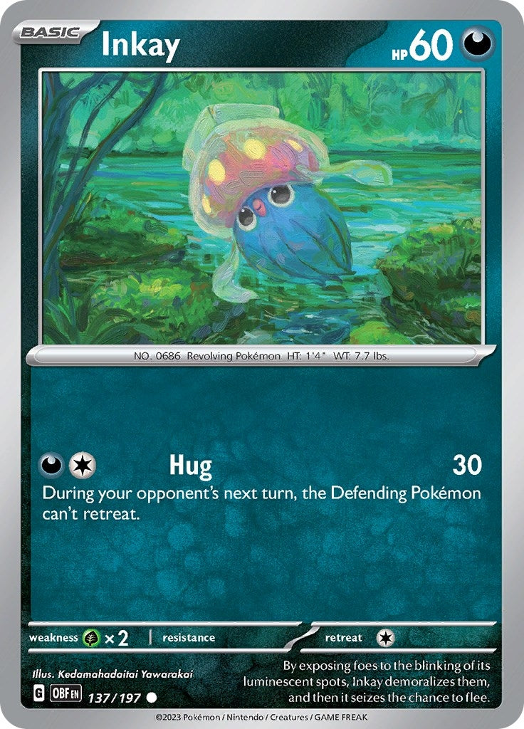 Image for Inkay (137/197) - Pokemon