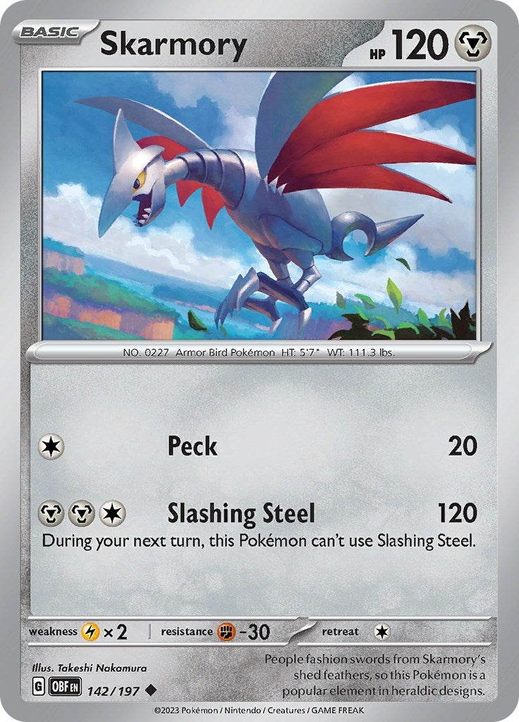 Image for Skarmory (142/197) - Pokemon