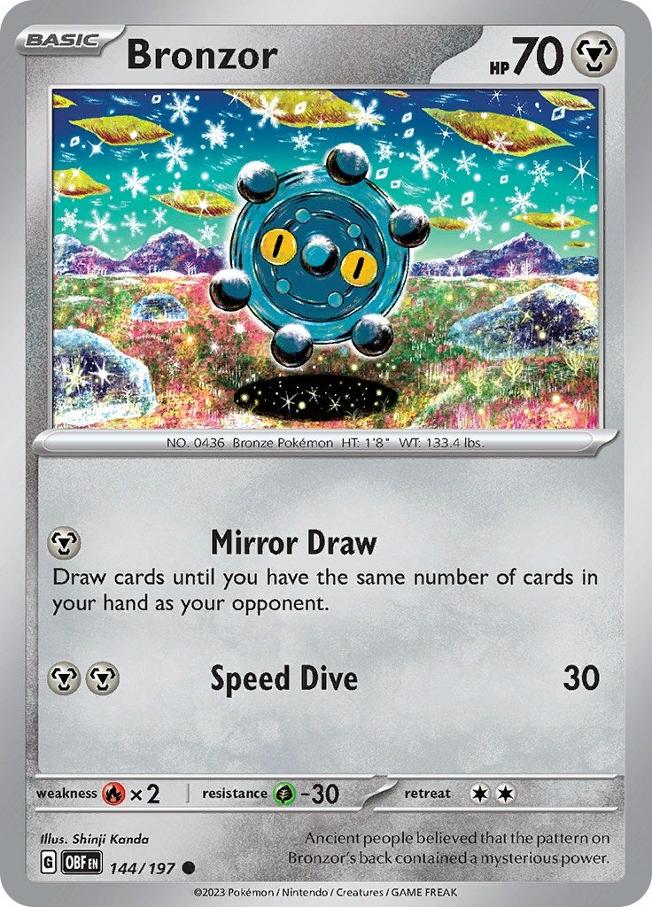 Image for Bronzor (144/197) - Pokemon