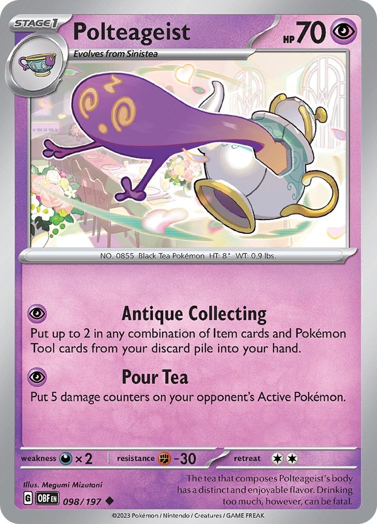 Image for Polteageist (098/197) - Pokemon