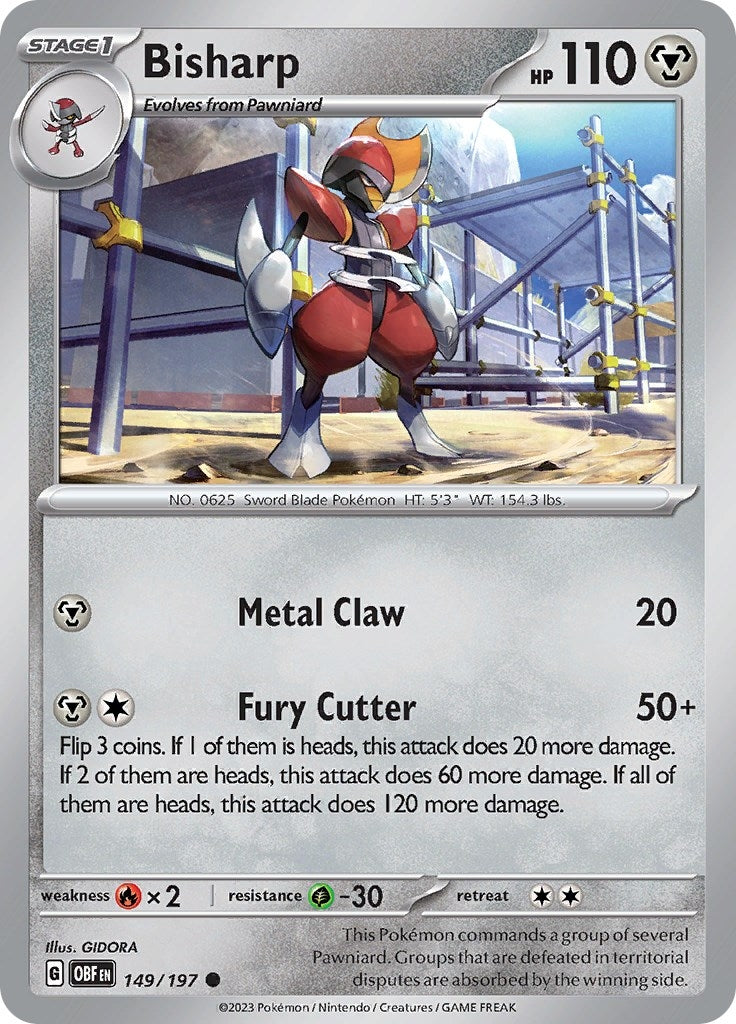 Image for Bisharp (149/197) - Pokemon