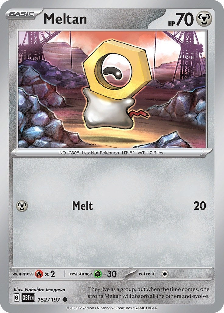 Image for Meltan (152/197) - Pokemon