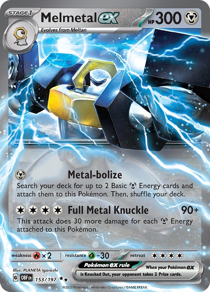 Image for Melmetal ex (153/197) - Pokemon