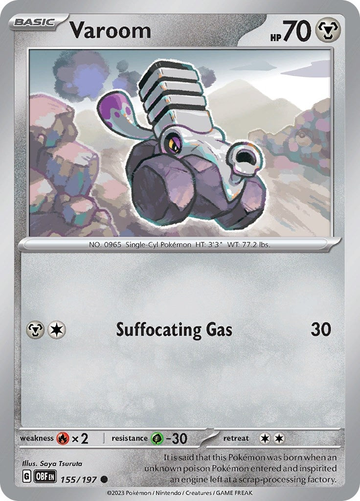 Image for Varoom (155/197) - Pokemon