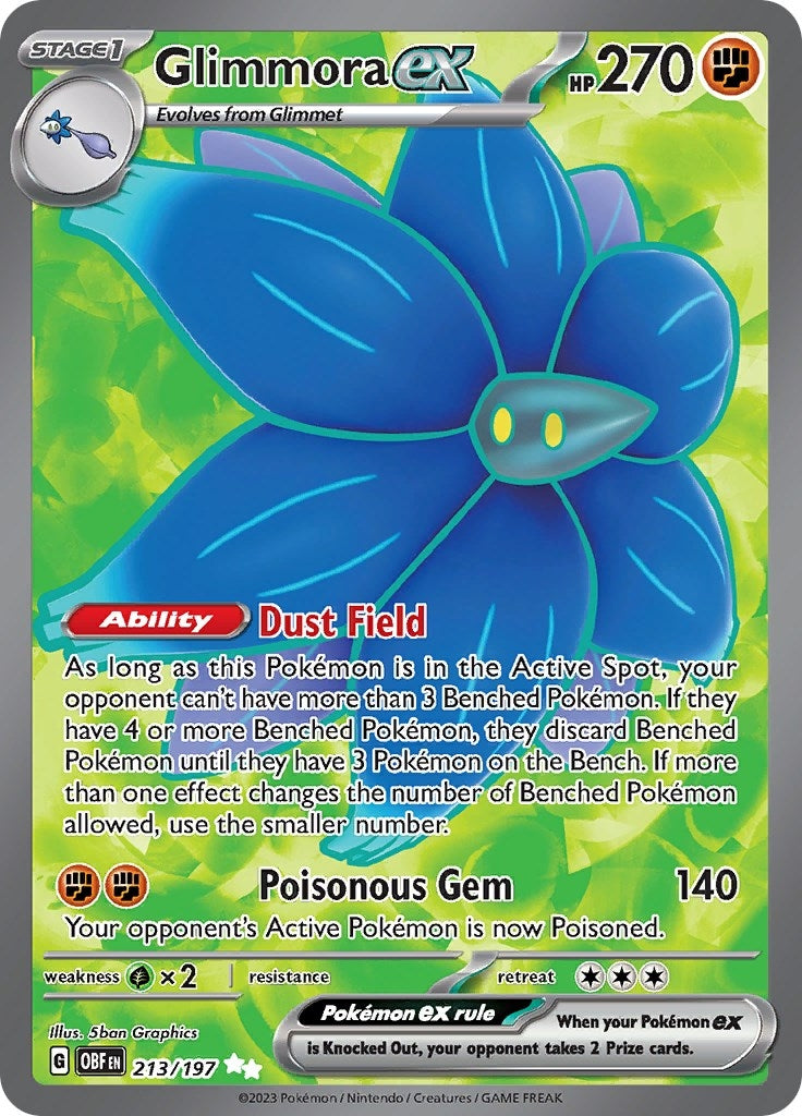 Image for Glimmora ex (213/197) - Pokemon