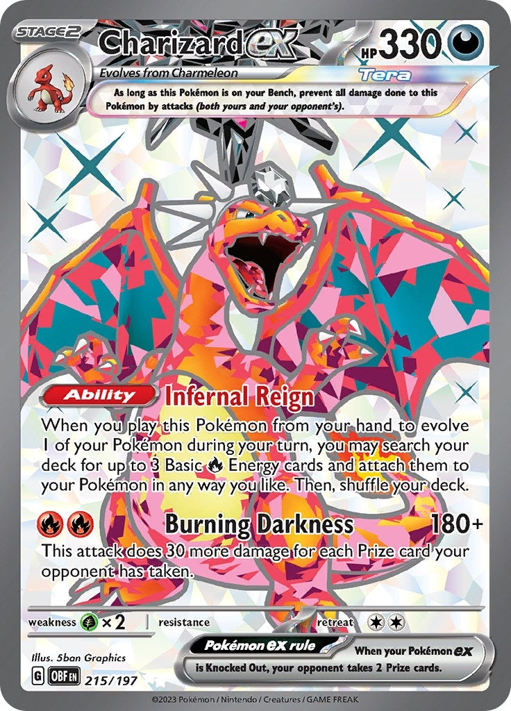 Image for Charizard ex (215/197) - Pokemon