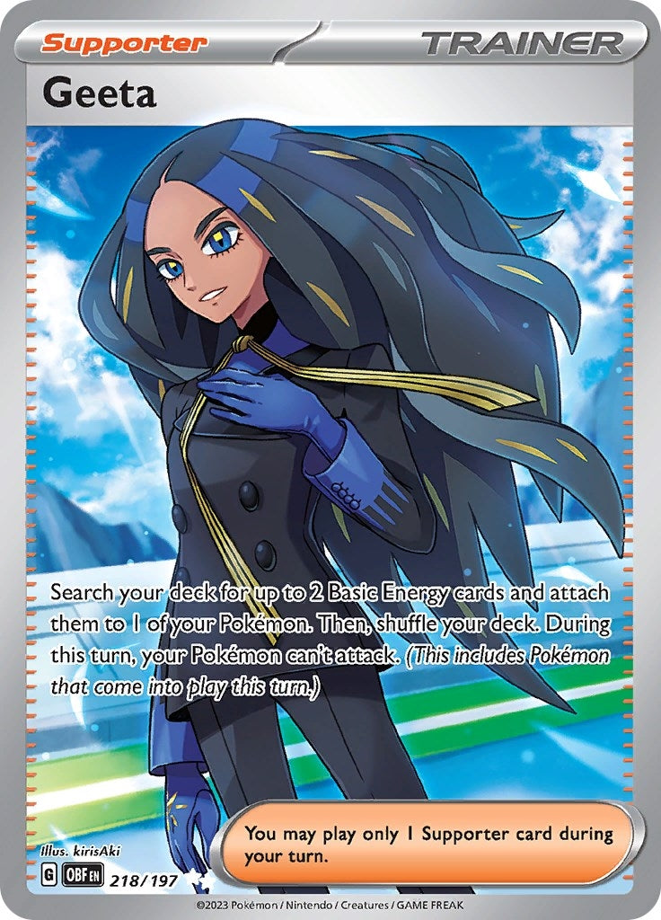 Image for Geeta (218/197) - Pokemon