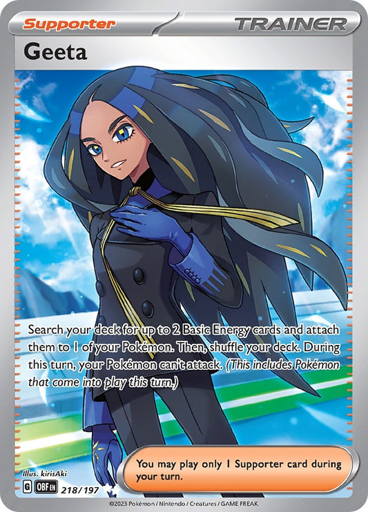 Image for Geeta (218/197) - Pokemon