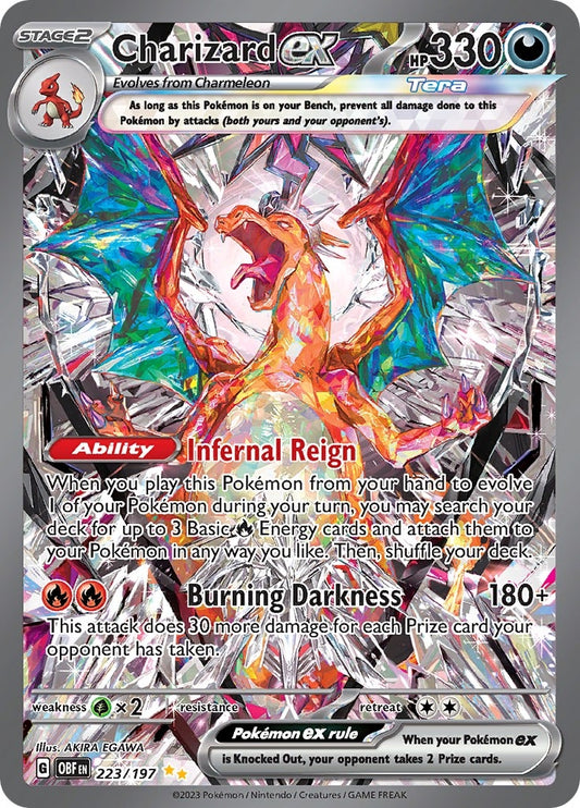 Image for Charizard ex (223/197) - Pokemon