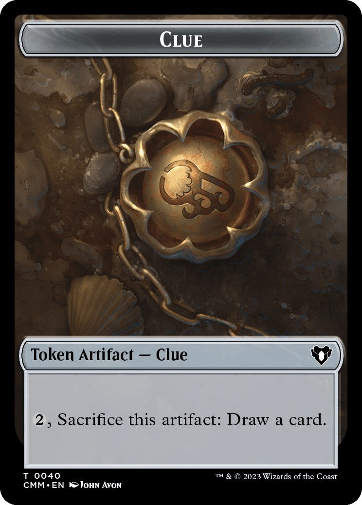 Image for Clue // Spider Double-Sided Token (40 // 36) - Magic: The Gathering