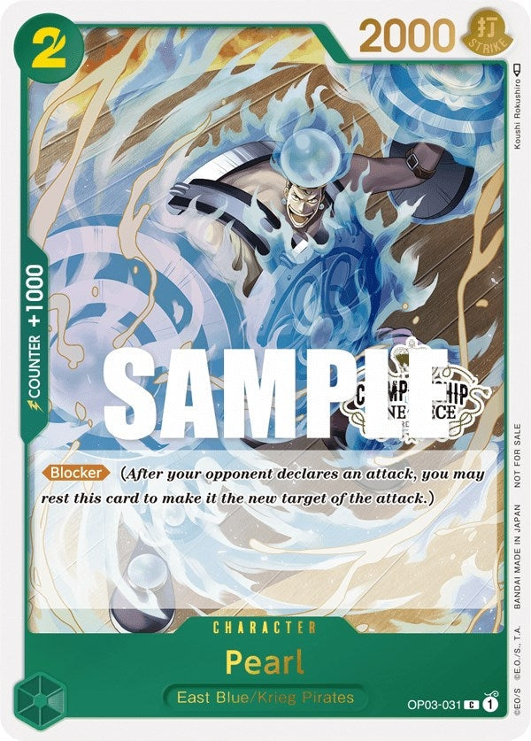 Image for Pearl (Store Championship Participation Pack Vol. 2) (OP03-031) - One Piece Card Game