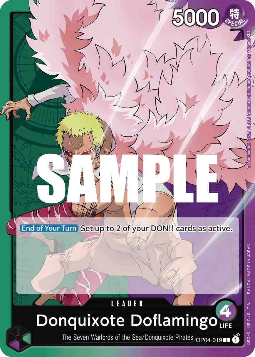 Image for Donquixote Doflamingo (019) (OP04-019) - One Piece Card Game