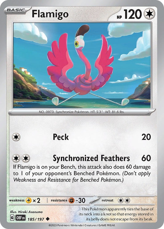 Image for Flamigo (185/197) - Pokemon