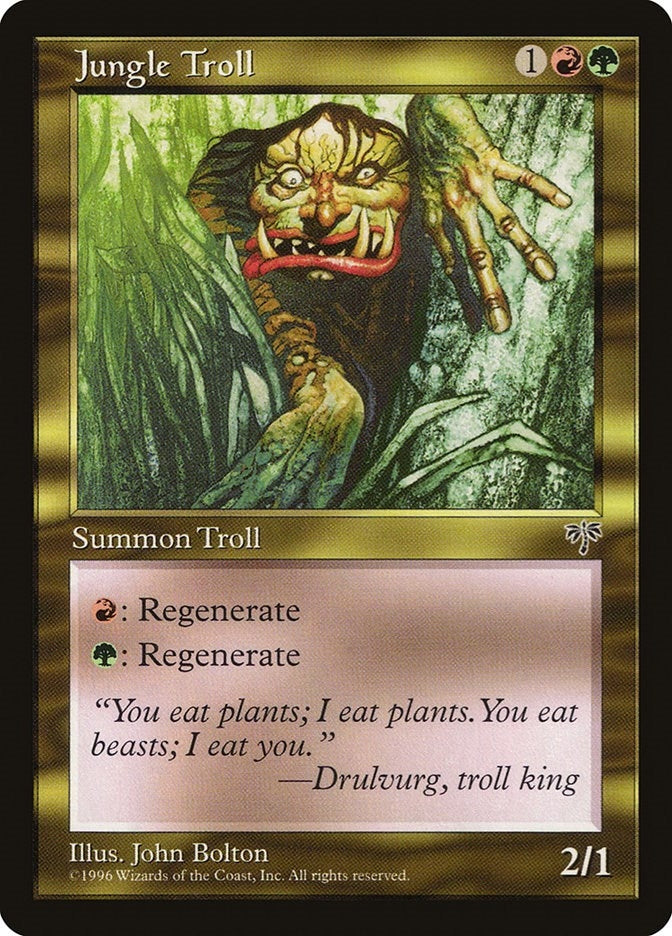 Image for Jungle Troll - Magic: The Gathering