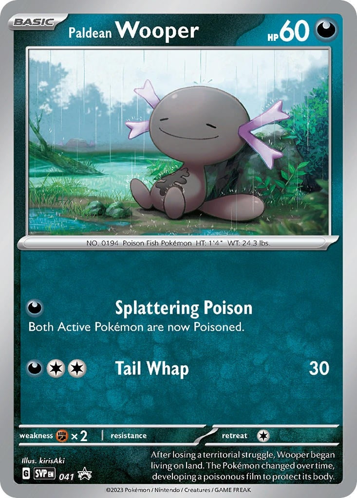 Image for Paldean Wooper - 041 (041) - Pokemon