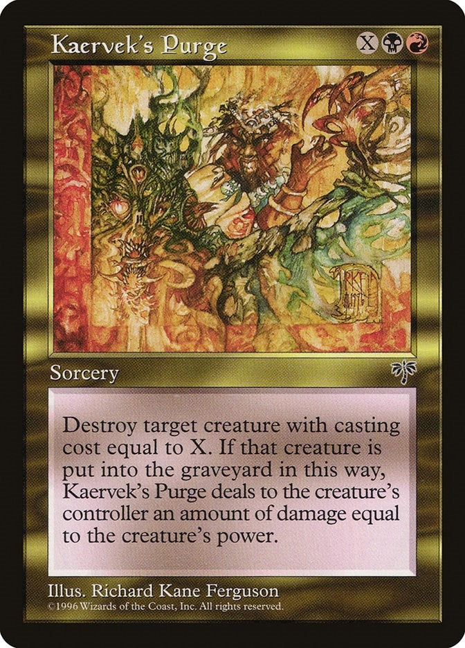 Image for Kaervek's Purge - Magic: The Gathering