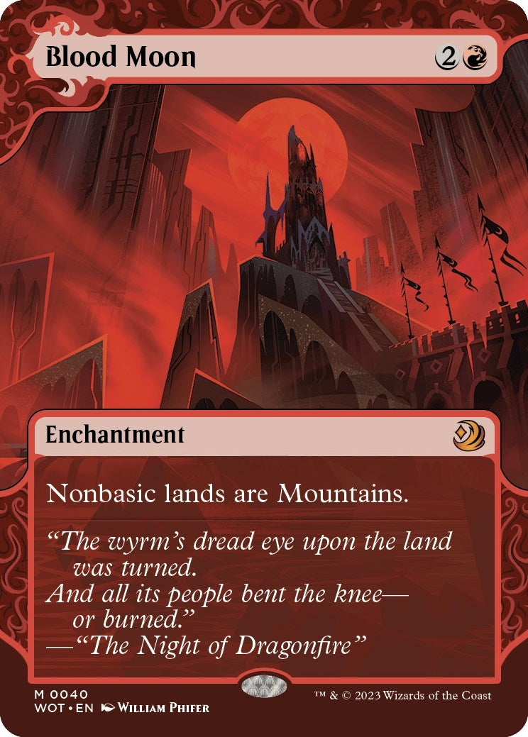Image for Blood Moon (40) - Magic: The Gathering